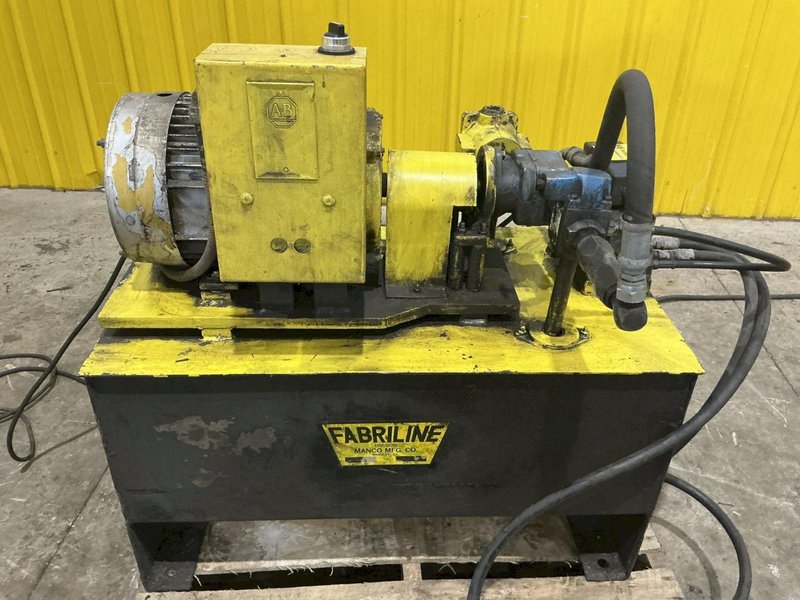 50 TON WA WHITNEY PORTABLE HYDRAULIC PUNCH PRESS: YOBRO #24626