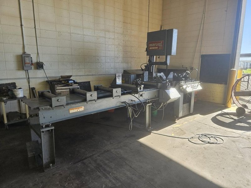 18″ X 20″ Marvel 81A 10PC Fully Automatic Vertical Bandsaw, 1989