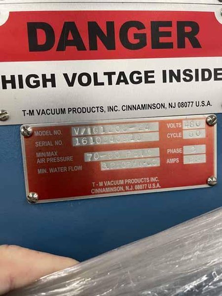T-M VACUUM PRODUCTS V-1G1200