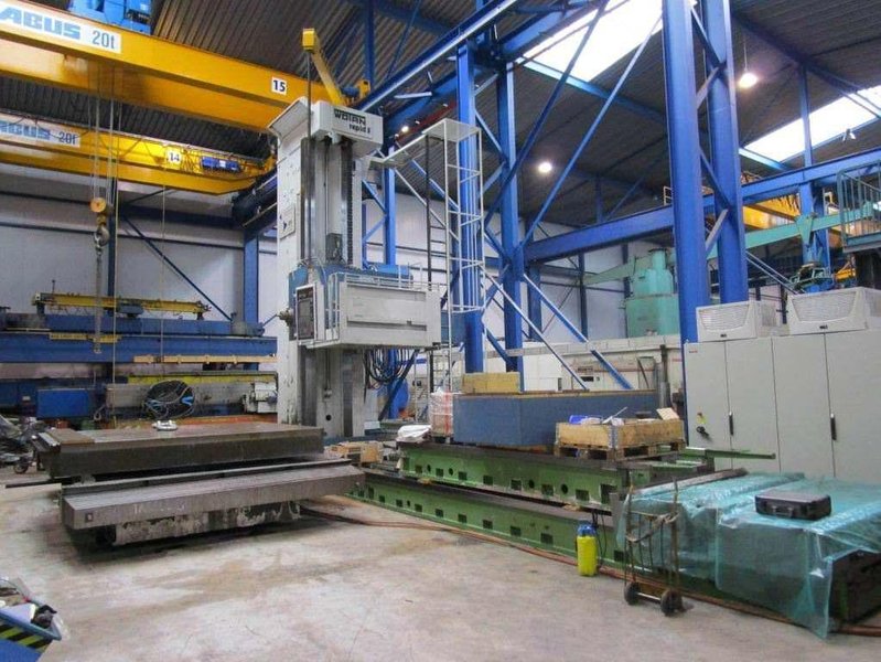 Wotan Rapid 5C CNC Floor Type Horizontal Boring Mill with Square Ram
