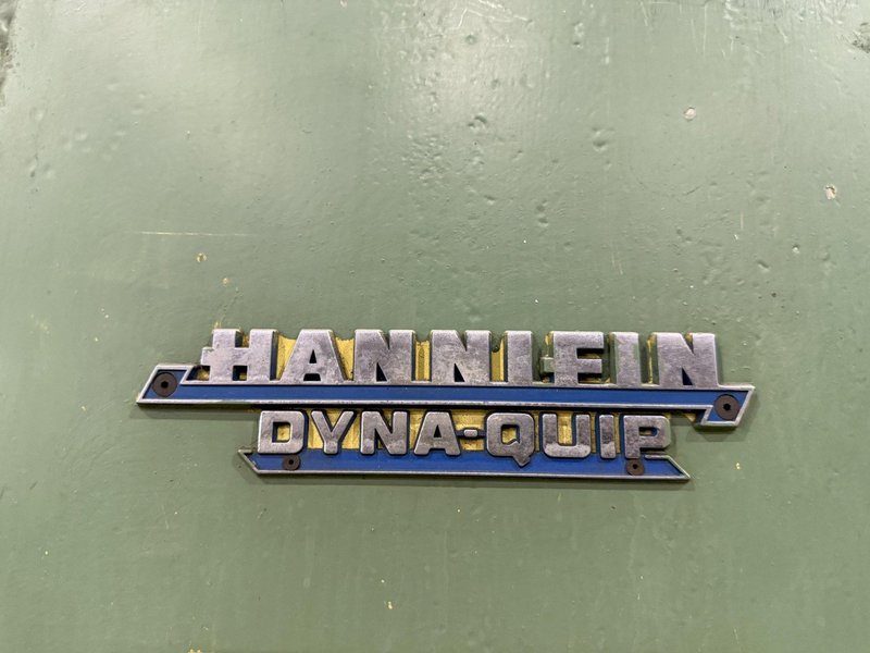 12 TON HANNIFIN MODEL #OGF-12D HYDRAULIC C-FRAME PRESS 18&quot; STROKE: YOBRO #24081