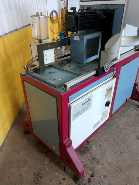 12 TON ROSENBERGER MODEL RU-12-8-DT 3/BLOW SERVO DRIVEN TUBE END FORMER: STOCK #14538