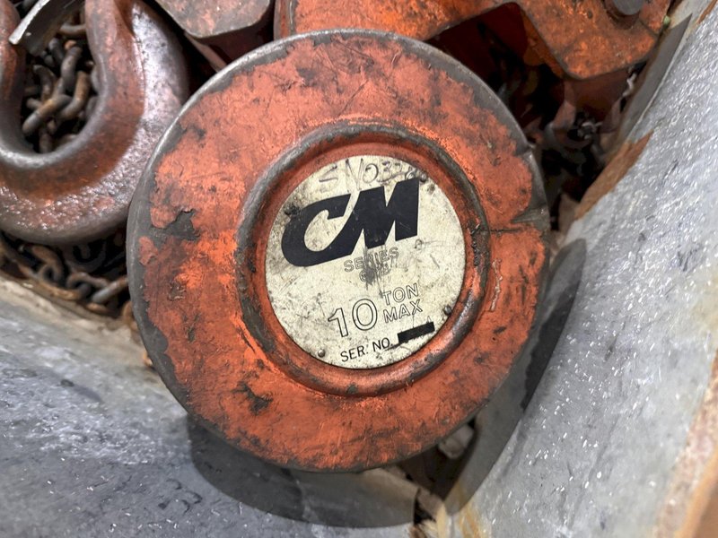 10 TON CM MANUAL SERIES 622 CHAIN FALL HOISTS: YOBRO #25442