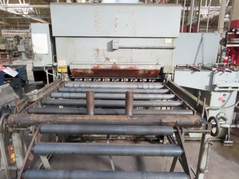 60" X .057" HERR-VOSS 66/1.156-19/9 4-HI PRECISION LEVELER. STOCK # 0219426