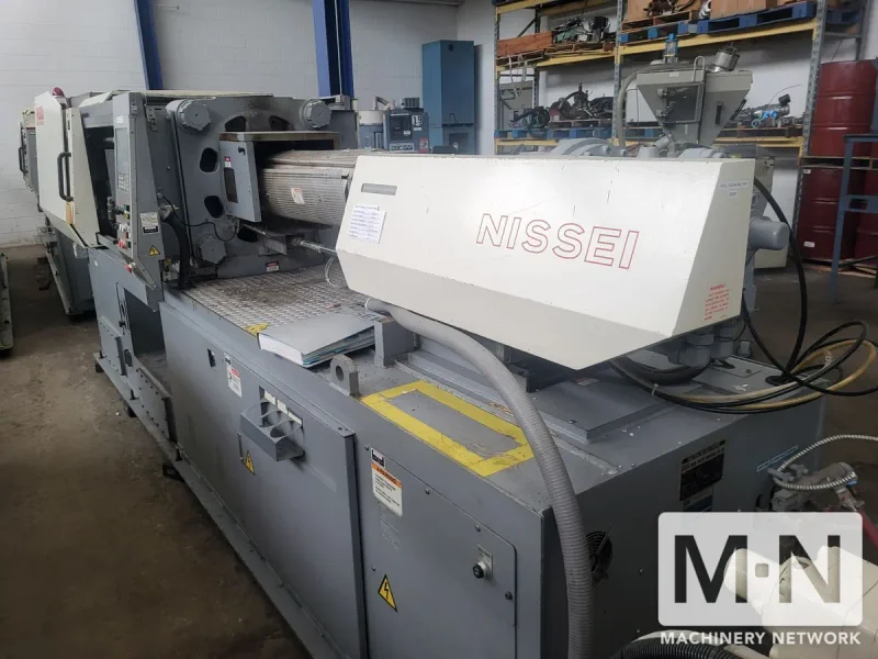 154 TON 6.3 OZ NISSEI MODEL FN3000-25A INJECTION MOLDING MACHINE MFG 2004