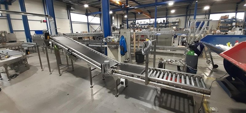 Pattyn Case Packing &amp; Palletizing Line – 2022 – Includes Inserter, Filler, Closer &amp; Conveyors