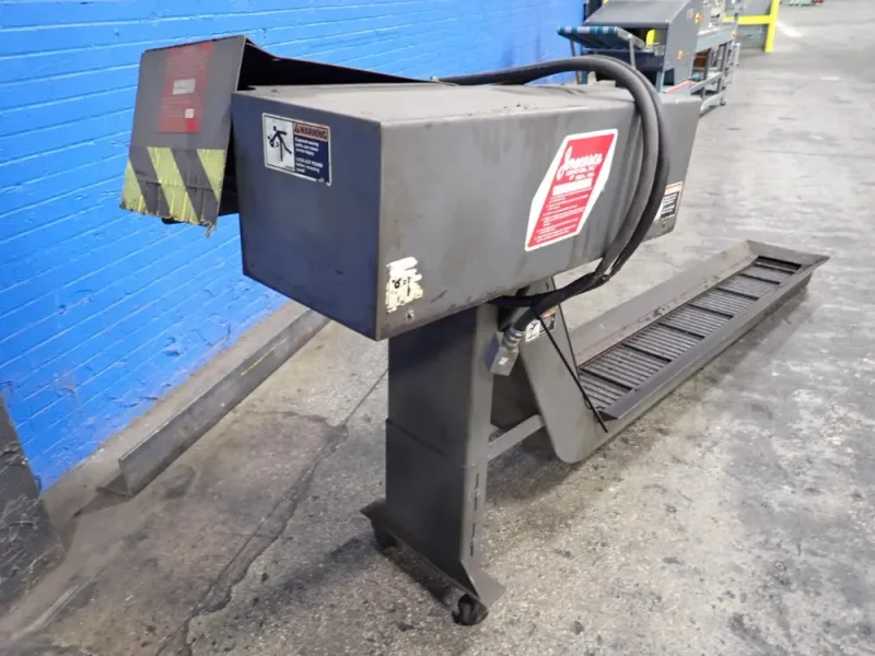 JORGENSEN CONVEYORS INC. 125" X 9" CHIP CONVEYOR