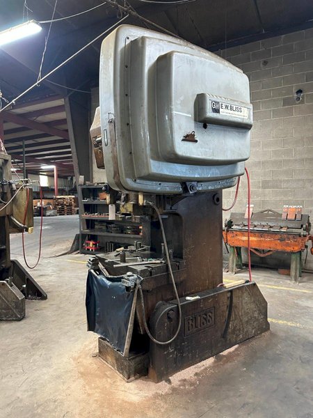 60 TON BLISS MODEL #C-60 OBI PUNCH PRESS 4" STROKE : YOBRO #26142