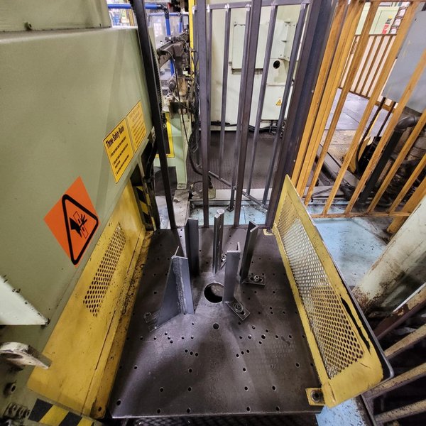 23.6" X 19.6" AIDA MODEL #BFA-60/50-30R AUTOMATIC BLANK FEEDER FOR PRESS LINE: STOCK #22204