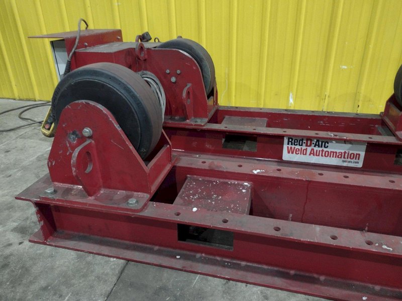 10,000 LB 5 TON RED-D-ARC MODEL #CR5 TANK TURNING ROLLS, POWER &amp; IDLER 110V POWER : YOBRO #24747