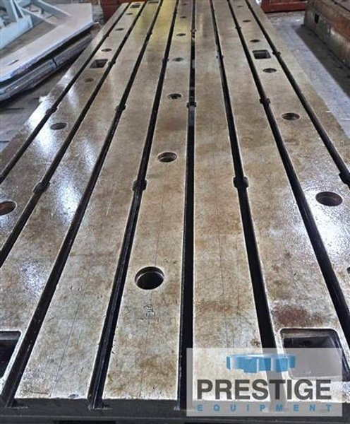 78.74&quot; x 236.22&quot; 15.75&quot; Cast Iron T-Slotted Floor Plates (6-Available)