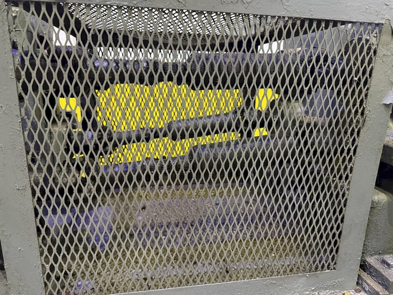 8" WIDE YODER 4-ROLL POWERED COIL FEEDER: YOBRO #24666