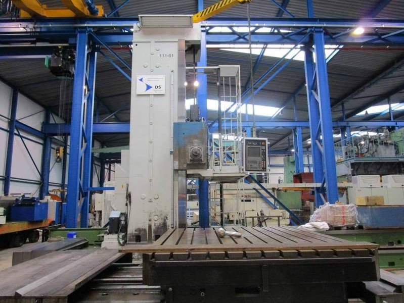 Wotan Rapid 5C CNC Floor Type Horizontal Boring Mill with Square Ram