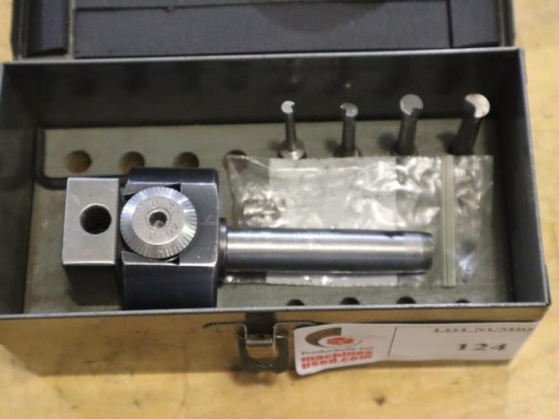 Bridgeport Offset Boring Head in Metal Case- Auction Item