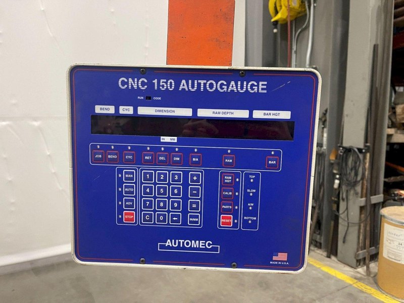 BENTENBENDER 6-70T PRESS BRAKE USED