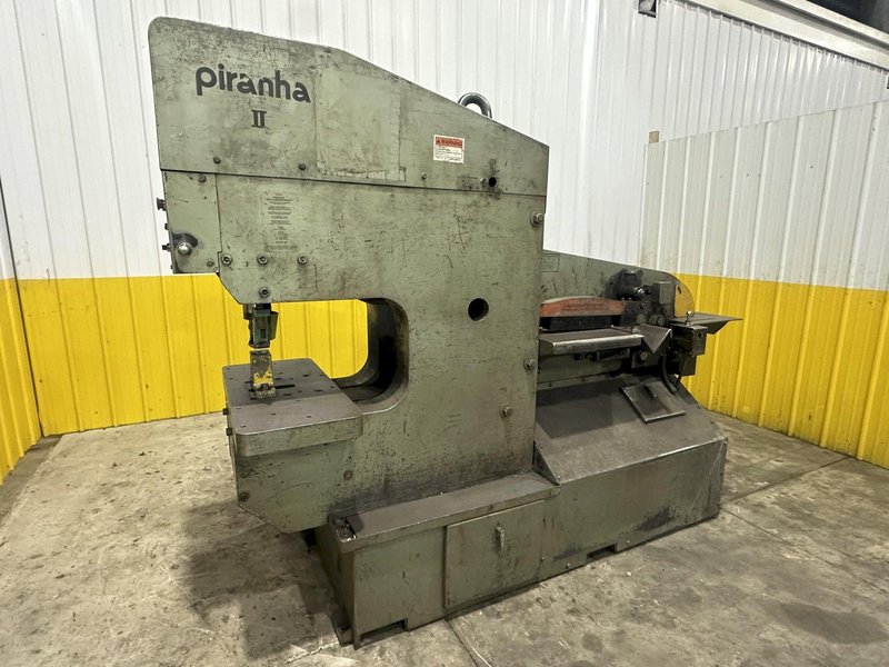 110 TON PIRANHA MODEL #PII 110 HYDRAULIC IRONWORKER: STOCK #23738