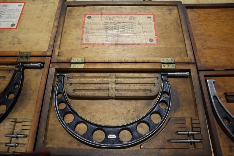 Starrett Micrometers: Starrett 6-12" and 9-12" and (1) Other 12-13"- Auction Item