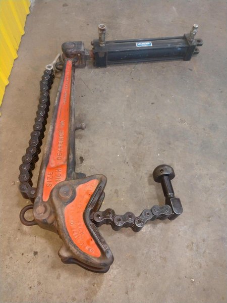 4" TO 24" PETOL GEARENCH MODEL #U118-116H HYDRA-TORK HYDRAULIC BREAK OUT PIPE WRENCH MACHINE: YOBRO #25674
