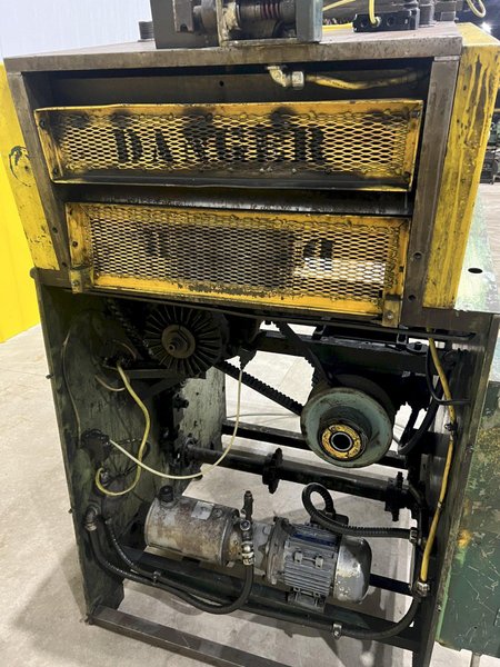 24&quot; BRATTAN MODEL #10H-250-24W-60D-13000 MOTORIZED COIL STRIP STRAIGHTENER: STOCK #20252