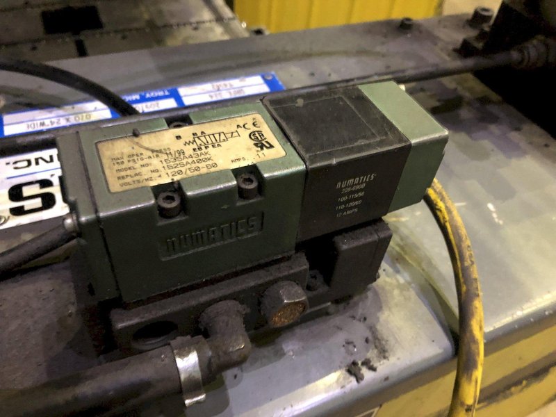 24" X .070" Dallas Model DRFE-324 PROGRAMMABLE SERVO PRESS FEEDER: STOCK 16272