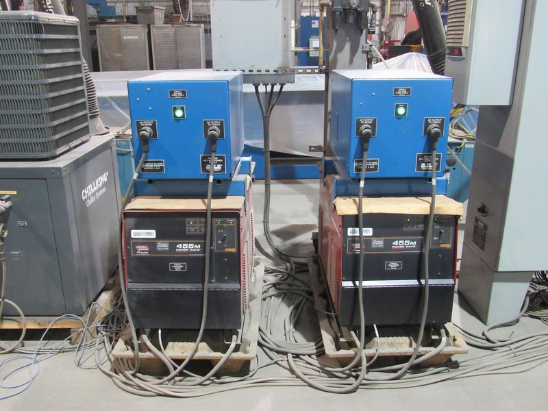 USED, 42&#039; TRIPULSE DUAL HOT WIRE GTAW PIPE CLADDING SYSTEM