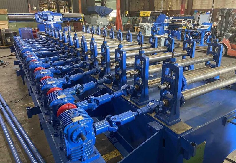 14 Stand 50.00" x 4.00" ASC Rollformer STOCK# 3453