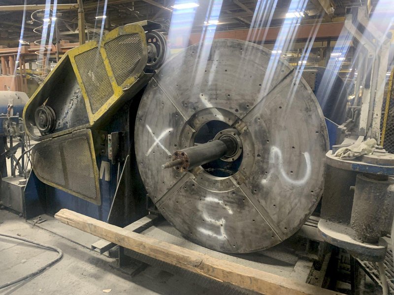 4 STAND FENN / WATERBURY FARRELL FLAT WIRE ROLLING MILL LINE: STOCK #13899