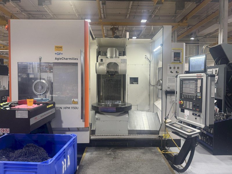 2008 Mikron HPM-1150U 5-Axis CNC Machining Center For Sale