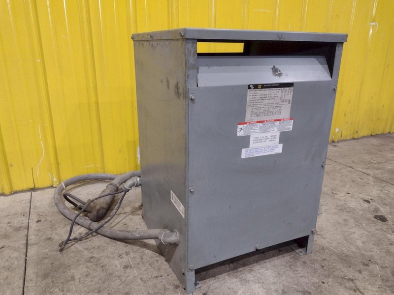 50 KVA SQUARE D 240/480 VOLT TRANSFORMER: YOBRO #25435