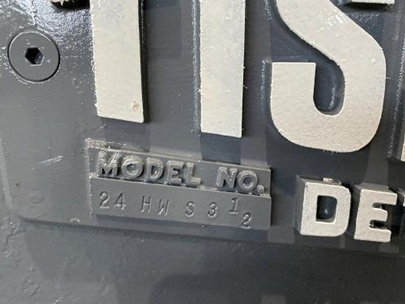 22/24 STAND X 3.5" TISHKEN # 24HW-S-3-1/2 ACCELERATOR ROLL FORMER NEW 1999