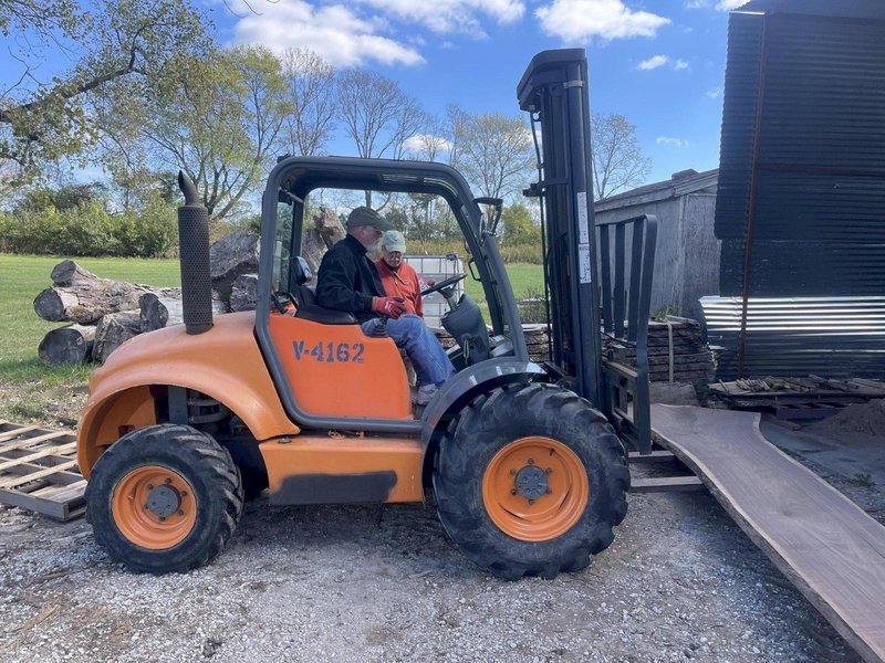 AUSA Model CH 250 X4 Rough Terrain Fork Lift 5500 lbs capacity