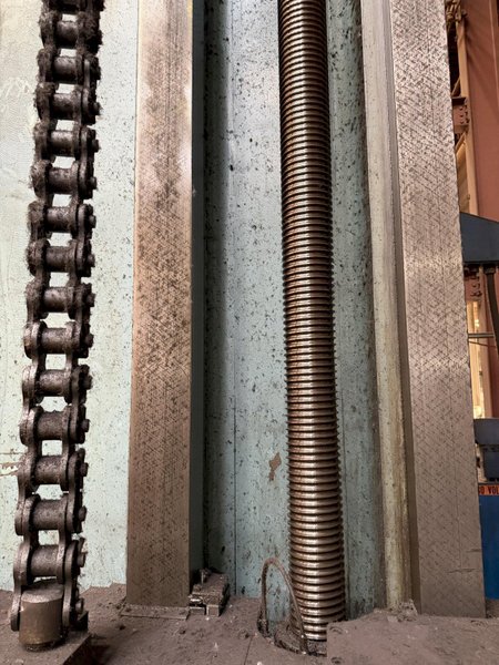 6" GIDDINGS &amp; LEWIS 70-H6-QT TABLE TYPE HORIZONTAL BORING MILL. STOCK #0547926