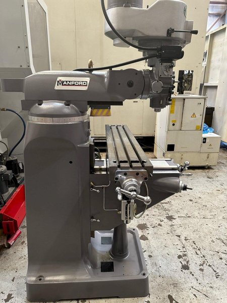 New, Manford Model L-2V Vertical Turret Milling Machine (MF-1 1/2VS)