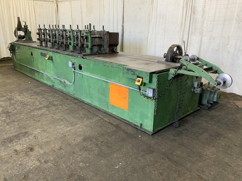 8 STAND X 2" DAHLSTROM MODEL 400-16 OB ROLL FORMER: STOCK #80948