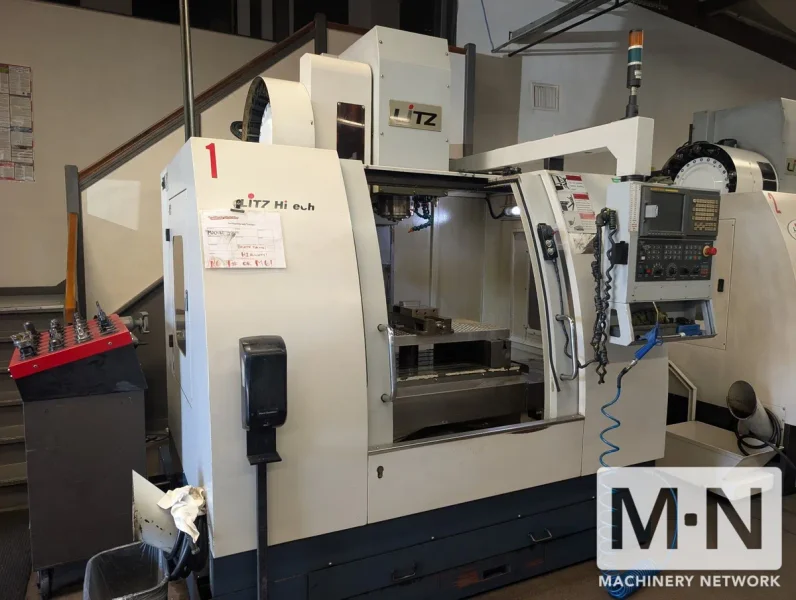 Litz Hi-Tech CV-1000 CNC Vertical Machining Center, 2007
