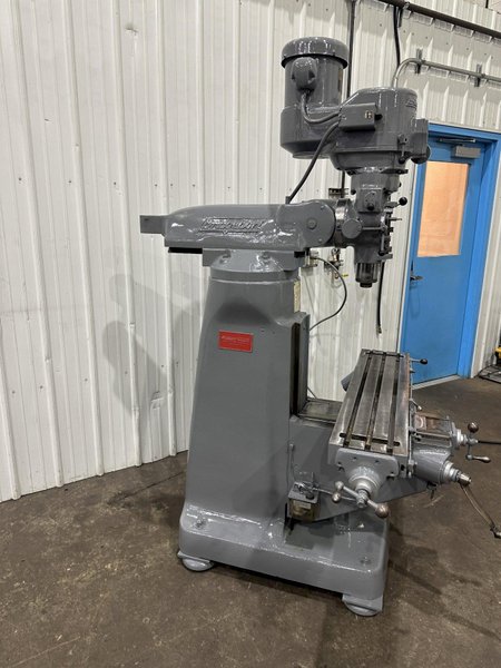 2 HP BRIDGEPORT RAM TYPE VERTICAL MILL: STOCK #77516