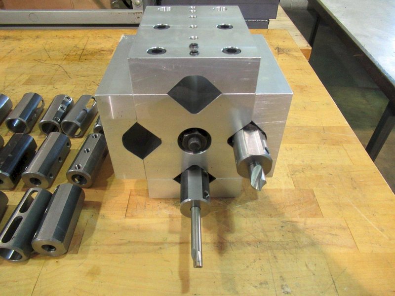 Boring Bar Sleeves, Assorted and Shop Made Fixture for Boring Bar Sleeves- Auction Item