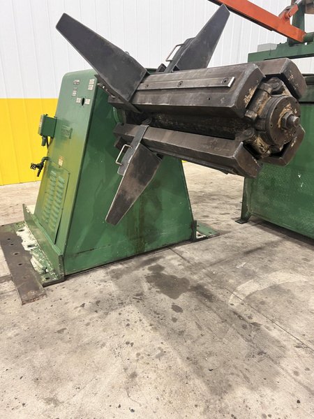 12,000 LBS X 30&quot; PERFECTO MODEL #30-HD-SB PULL OFF UNCOILER COIL REEL: STOCK #21648