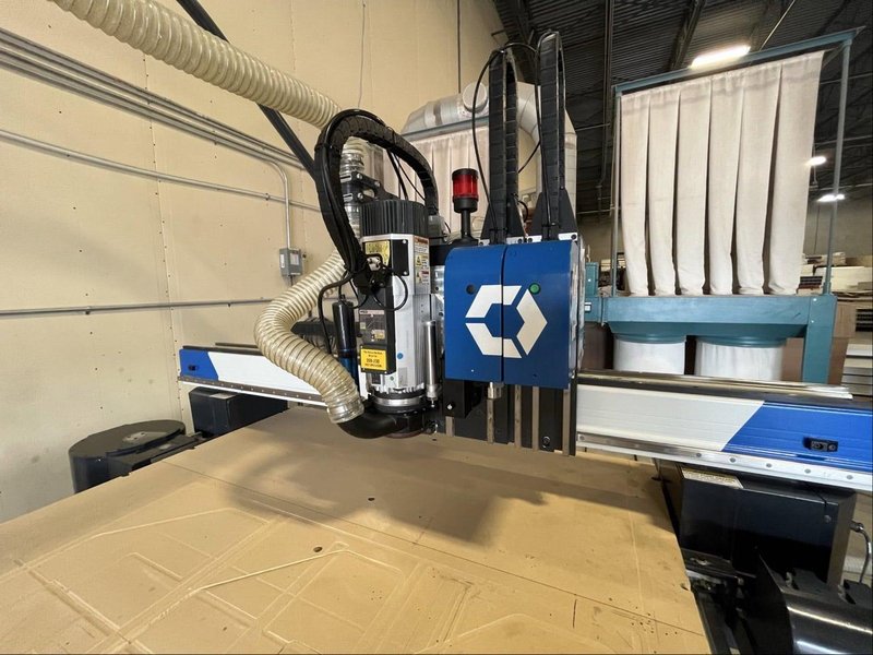 5′ x 10′ AXYZ Trident 4010 CNC Router, 2021 – LOW HOURS