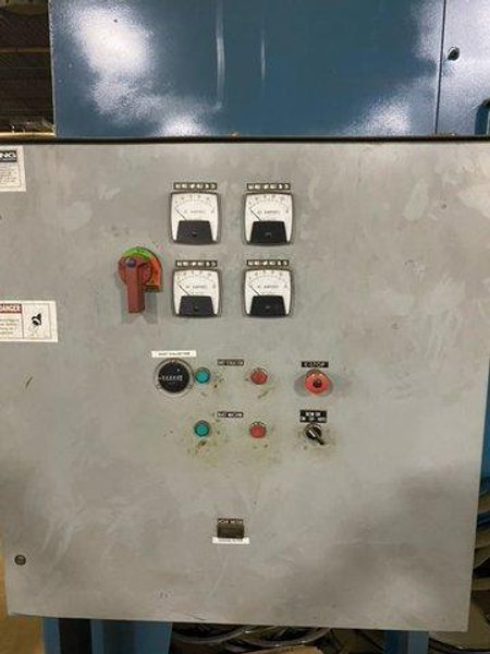 Viking MR6016 Shot Blast System – 2013 – Monorail Blaster for Weldments &amp; Heavy Steel Prep