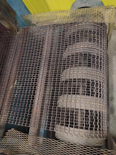 12&quot; x 33&quot; PASS-THROUGH WIRE MESH BELT TEMPER OVEN: STOCK #16262
