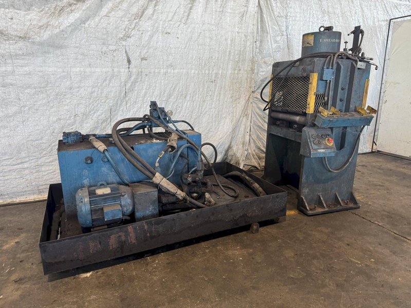 16" x 1" FRANKLIN HEAVY DUTY HYDRAULIC PLATE SHEAR: STOCK #23391