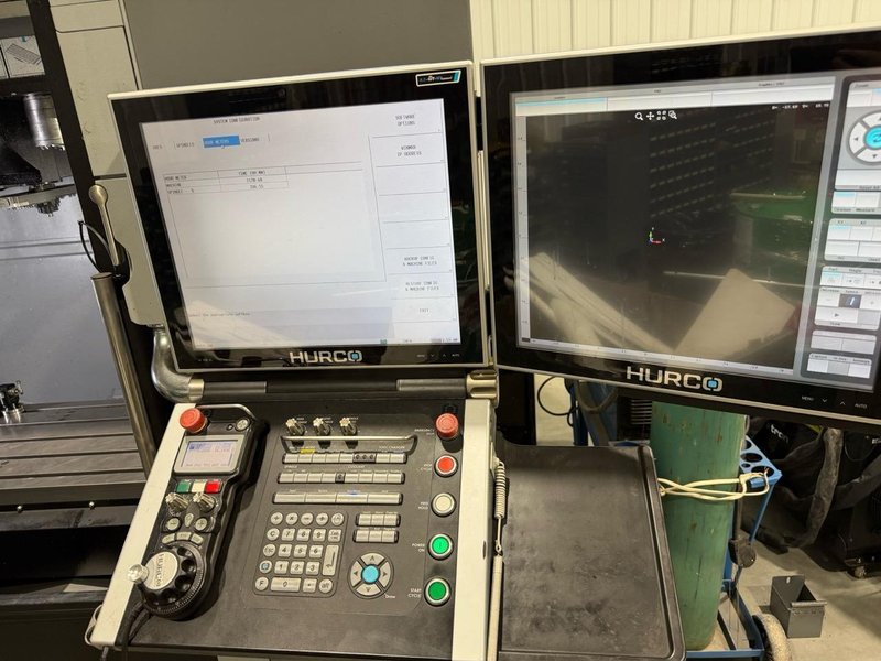 Hurco VMX30Di VMC, 2019 – H-200 4th Axis Rotary, Renishaw Tool Setter, Thru Spindle Coolant