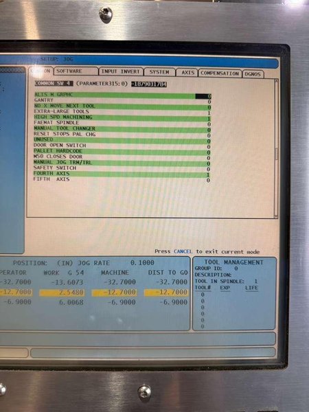 Haas VF-6/50 CNC Vertical Machining Center – 4th Axis Ready, 50 Taper Mill