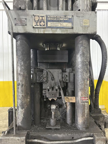 5&quot; (530 TON) AMD MODEL #530-2230 AUTOMATIC HYDRAULIC BAR &amp; BILLET SHEAR OR HYRDRAULIC PRESS: STOCK #22660