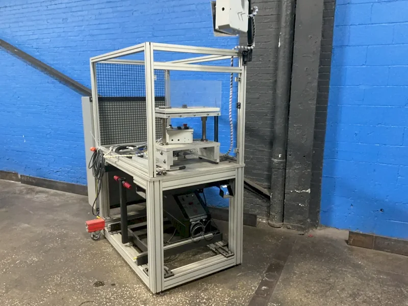 HOT MELT TECHNOLOGIES 37” X 32” BENCHMARK 315 APPLICATOR STATION