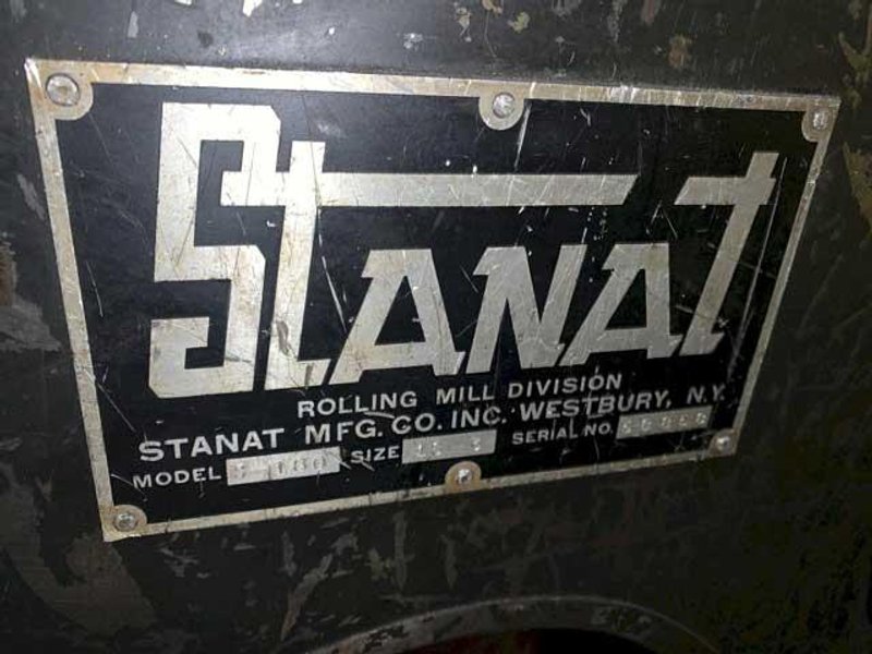 18" x 3" STANAT MODEL S-180 SLITTING LINE (13870)