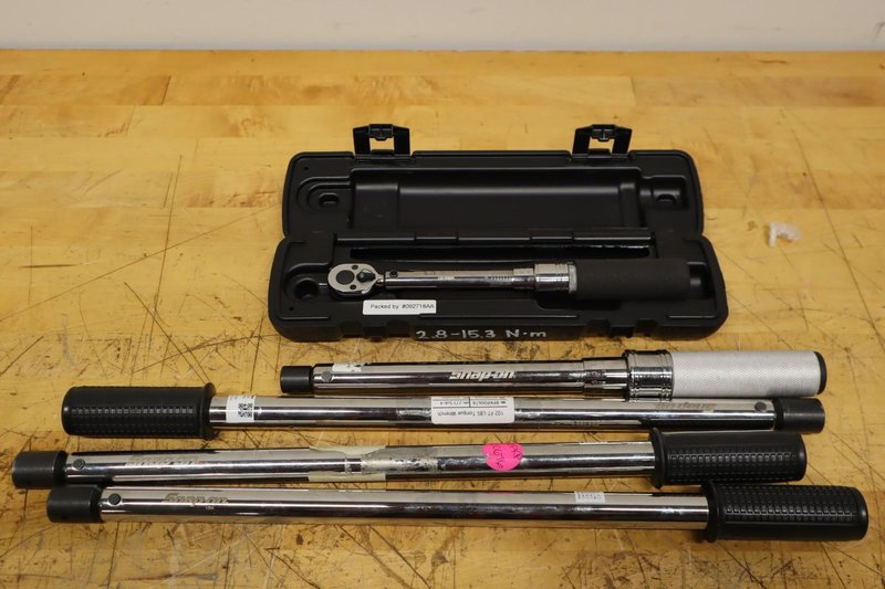 Snap-On &amp; CDI Torque Wrenches 20 ft-lb to 100 ft-lb- Auction Item