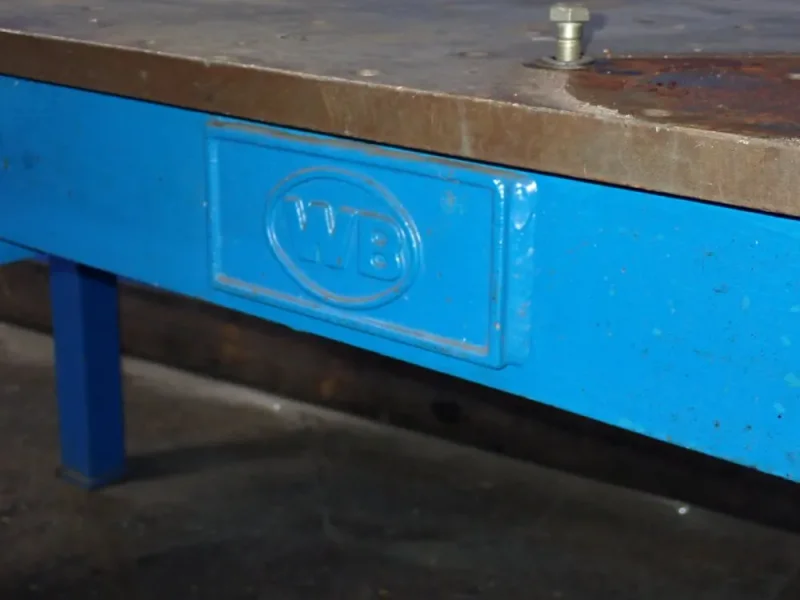WB 72" X 36" X 35" WELDING TABLE