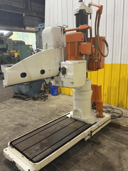 4' x 9" CARLTON MODEL #1A RADIAL ARM DRILL: YOBRO #26163